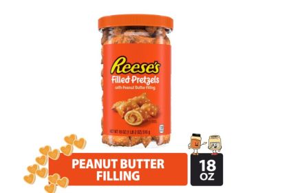 Reese's Peanut Butter Filled Pretzels, 18 oz Sharing Size
