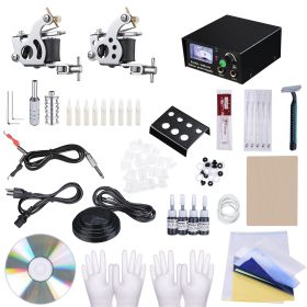 Tattoo Tool Kit 2 Gun 4 Inks