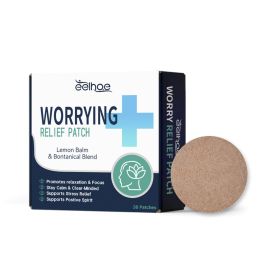 EELHOE Worrying Relief Patch, Irritable Mood And And Mind Behind Ear Acupoint Care Patch