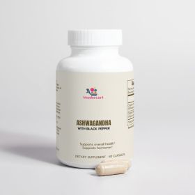 ASHWAGANDHA WITH BLACK PEPPER (Option: ASHWAGANDHA)