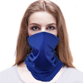 Outdoor Camouflage Desert Variety Scarf Fishing Magic Headband (Option: Blue-24 X48CM Free Size)